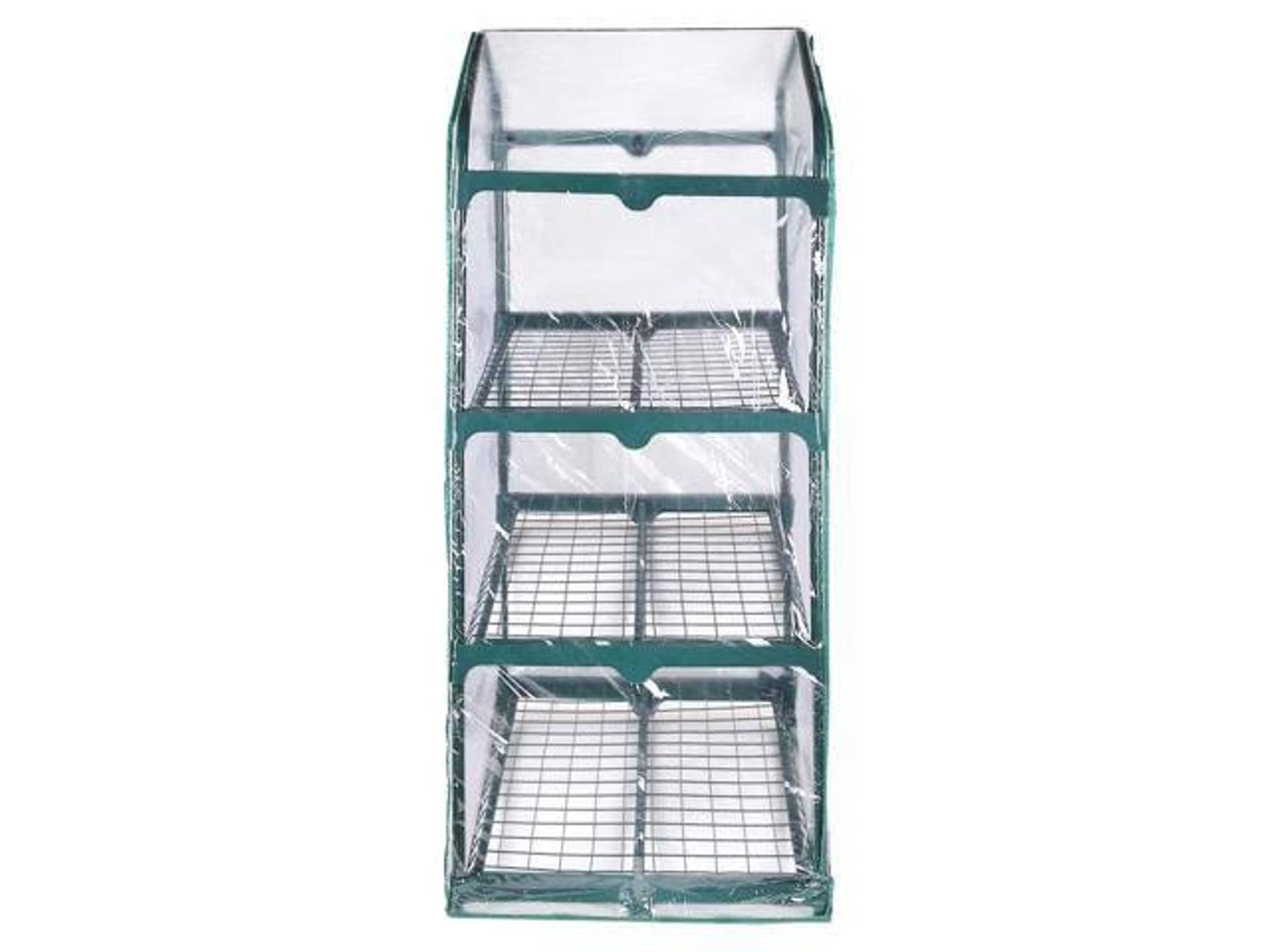 Genesis 3 Tier Portable Rolling Greenhouse with Clear Cover