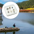 thumbnail image 1 of Juego de 6 señuelos de pesca perfecl con mosca para agua salada, 1 of 8
