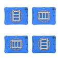 thumbnail image 6 of Kids Case for iPad Mini 1/2/3/4/5 7.9 inch Tablet Case with Rotatable Stand, Kids Friendly EVA Foam Shockproof Drop Protective Cute Cover for iPad Mini 1/2/3/4/5 7.9 inch, Blue, 6 of 9
