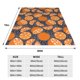thumbnail image 3 of Fotbe Various Oranges Manta de Franela Acolchonada con Estampado, Súper Suave y Esponjosa, Extra Grande para Sofá, Cama, Uso Todo el Año-60"x50", 3 of 7