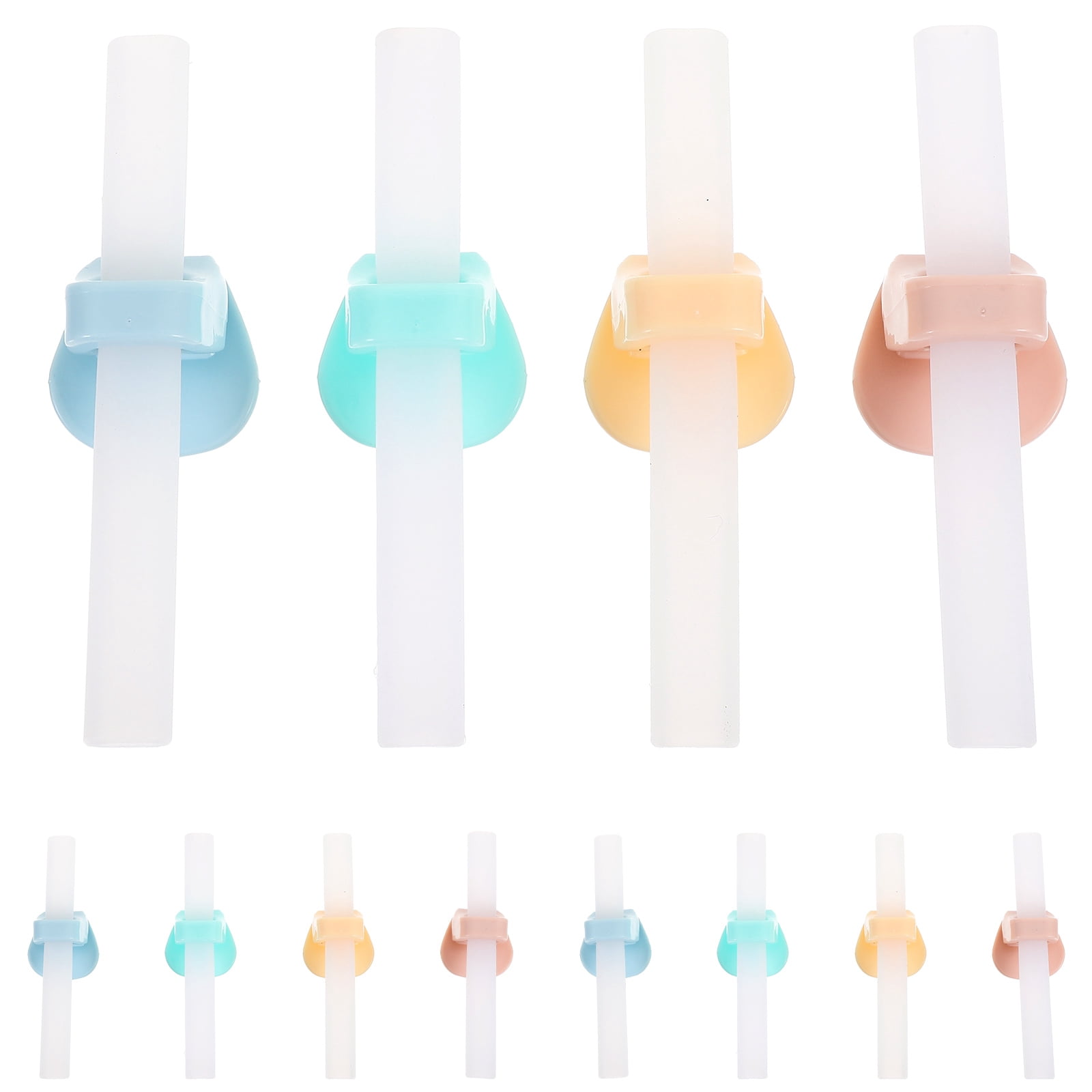 Pailles Bébé Silicone Réutilisables Pailles à Boire Pour Bébé, 4 Pièces D'ustensiles Universels Paille Plastique Pailles Bébé Silicone Réutilisables Pailles à Boire Pour Bébé, 4 Pièces D'ustensiles Universels Paille Plastique