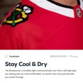 thumbnail image 5 of Women's Fanatics Red Chicago Blackhawks Home Breakaway Jersey, 5 of 7