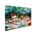 thumbnail image 2 of Trademark Fine Art "Lahaina Boats" Canvas Art by Manor Shadian, 2 of 3