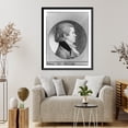 thumbnail image 4 of Historic Framed Print, [William Duane, head-and-shoulders portrait, right profile], 17-7/8" x 21-7/8", 4 of 9