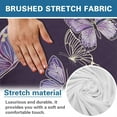 thumbnail image 7 of SCRAWLGOD Violet Butterfly Print Recliner Chair Covers, Stretch Reclining Cover, Wear Resistant Recliner Sofa Slipcovers, Recliner Couch Covers Furniture Protector Covers for Pet, 7 of 7