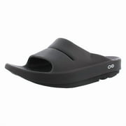 Oofos Mens Ooahh Textured Sport Slide Sandals