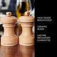 thumbnail image 5 of Cole & Mason Hoxton Dark Chocolate Salt Mill 4.1", 5 of 7