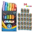thumbnail image 1 of Joyfy - Tizas para acera (288 unidades), tizas de pizarra al por mayor para niños, útiles escolares para profesores, premios para el aula, relleno para cestas de Pascua y bolsas de regalo, 1 of 6