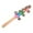 Multicolor, variant on Christmas 2024 Toddler Toys, 1PC Colorful Rattles Christmas Hand Musical Instrument Decoration