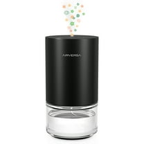 Airversa Essential Oil Diffuser Waterless Aromatherapy Diffusers for Home Large Room, Bedroom, Car, Office, Desk, Battery Operated , Small Diffuser for Pure Scent, 100ml Capacity, AN9 (Black)