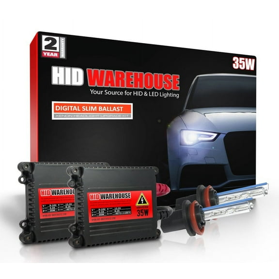 HID-Warehouse DC 35W H11 HID Xenon Kit - 4300K 5000K 6000K 8000K 10000K