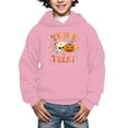 thumbnail image 2 of Mercatoo Sporty Casual and Loose Children's Top, Cute and Mischievous Style Halloween Printed Children's Hooded Sweatshirt, 2 of 4