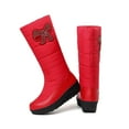 thumbnail image 5 of WQJNWEQ Women's Warm Snow Boots Thick Down's High Snow Anti-Slip Winter, 5 of 9