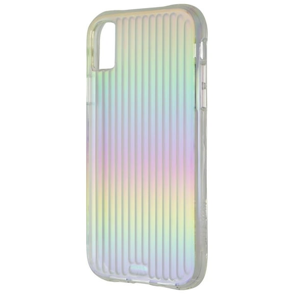 Case-Mate Tough Groove Series Hard Case for iPhone XR - Iridescent