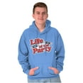 thumbnail image 5 of Life of the Party Funny Tootsie Roll Hoodie Sweatshirt Women Men Brisco Brands M, 5 of 6