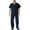 Black, variant on Natural Workwear Mens Authentic EDS Unisex Medical Uniform Cargo Scrub Set 39918-XXX-Large (Black)