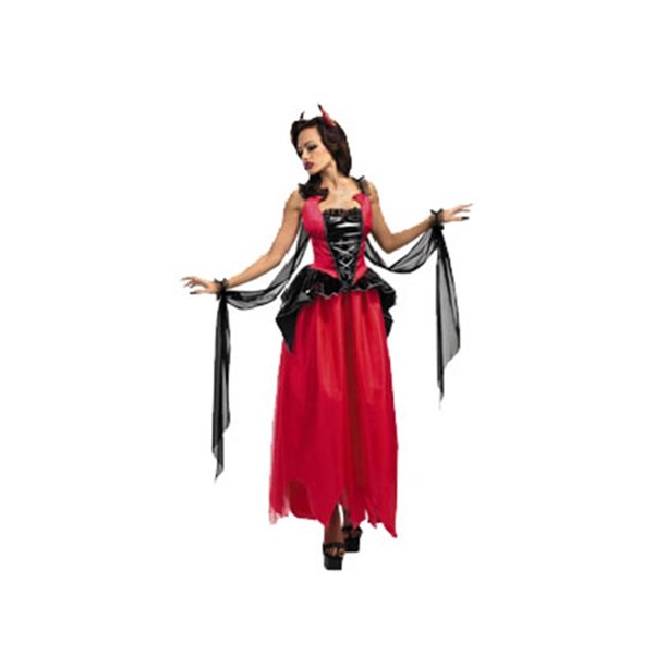 Disguise Costumes Lucifer Adults Fancy Black & Red Devil Costume