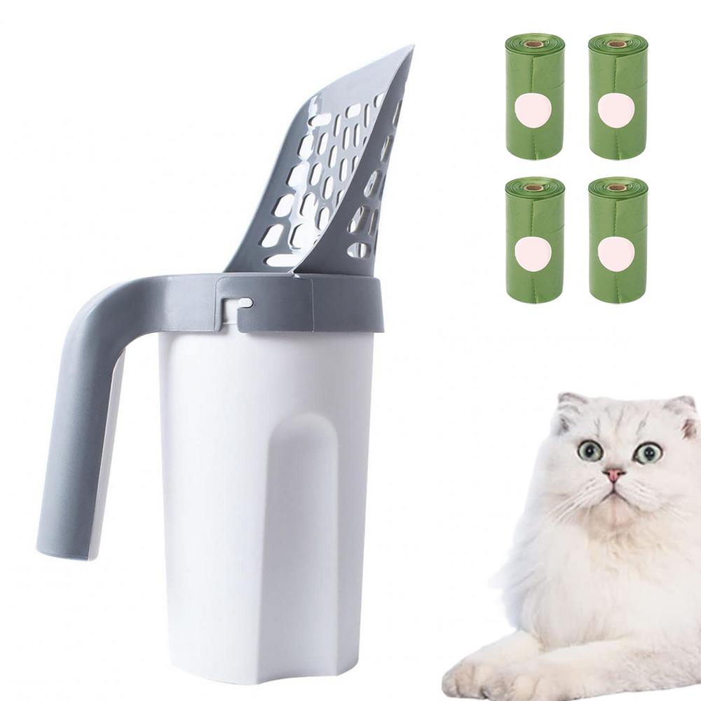 Famure Neater Scooper 3in1 Cat Kitty Litter Shovel Set with Extra