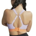 thumbnail image 3 of Panache Boundless Racerback Non-Wire Sports Bra (7341),34D,Lilac/Orange, 3 of 5