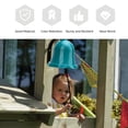 thumbnail image 3 of Campana Colgante, Niños Al Aire Campana De Juego Con Sonido Fuerte Crujiente, Juguete De Campana Colgante Montado En La Pared Para Casa De Parque Infantil Swing Set, 3 of 7