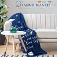 thumbnail image 4 of 50 x 60 Inches Graduation Gifts for Her Him Lightweight Graduation Blanket Class of 2024 Throw Blanket Soft Graduation Decorations for Graduation Party Supplies Bed Couch, 4 of 5