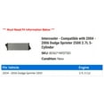 thumbnail image 2 of Intercooler - Compatible with 2004 - 2006 Dodge Sprinter 2500 2.7L 5-Cylinder 2005, 2 of 2