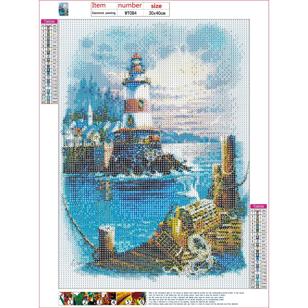 A DIY Full Drill Crystal Diamond Embroidery Cross Stitch Pasted Stitch Picture Art Craft for Home Wall Decor 11.81*15.75 in 5D Diamond Painting Kits for Adults Kids