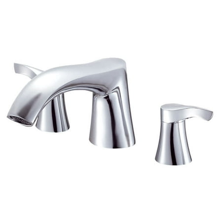 Danze Chrome Tub - Danze D302046T Deck Mounted Roman Tub Filler Trim From the Corsair Collection