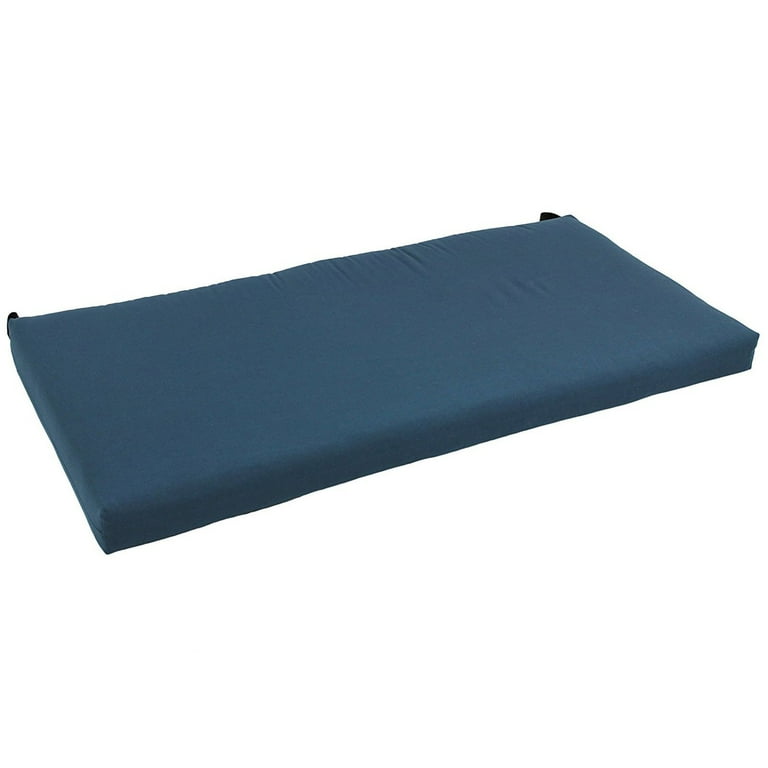 Blazing Needles Solid Twill Indoor Bench Cushion Walmart
