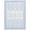 Blue, variant on Licolica Non Slip Washable Area Rug Low Pile Vintage Rug for Living Room Bedroom Dining Room, Ivory, 4'x6'