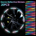 thumbnail image 6 of 20X Reflective Car Wheel Rim Vinyl Decals Stickers Multiclolor Auto Accessories, 6 of 7