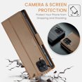 thumbnail image 4 of Funda tipo cartera para Samsung Galaxy A12 5G con bloqueo RFID, tarjetero, soporte magnético, funda protectora de piel con tapa para Samsung Galaxy A12 5G de 6,5 pulgadas, 4 of 6
