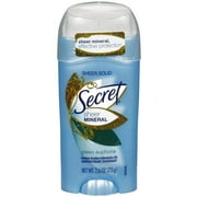 P & G Secret Sheer Mineral Antiperspirant/Deodorant, 2.6 oz