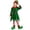Dark Green, variant on Grblisyd Kids Christmas Set Santa Claus Helper Elf Costume Outfits Long Sleeve Dress Hat Stockings