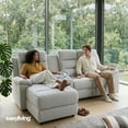 thumbnail image 4 of Sala Esquinera Reclinable Easy Living Dubai Gris Claro, 4 of 7