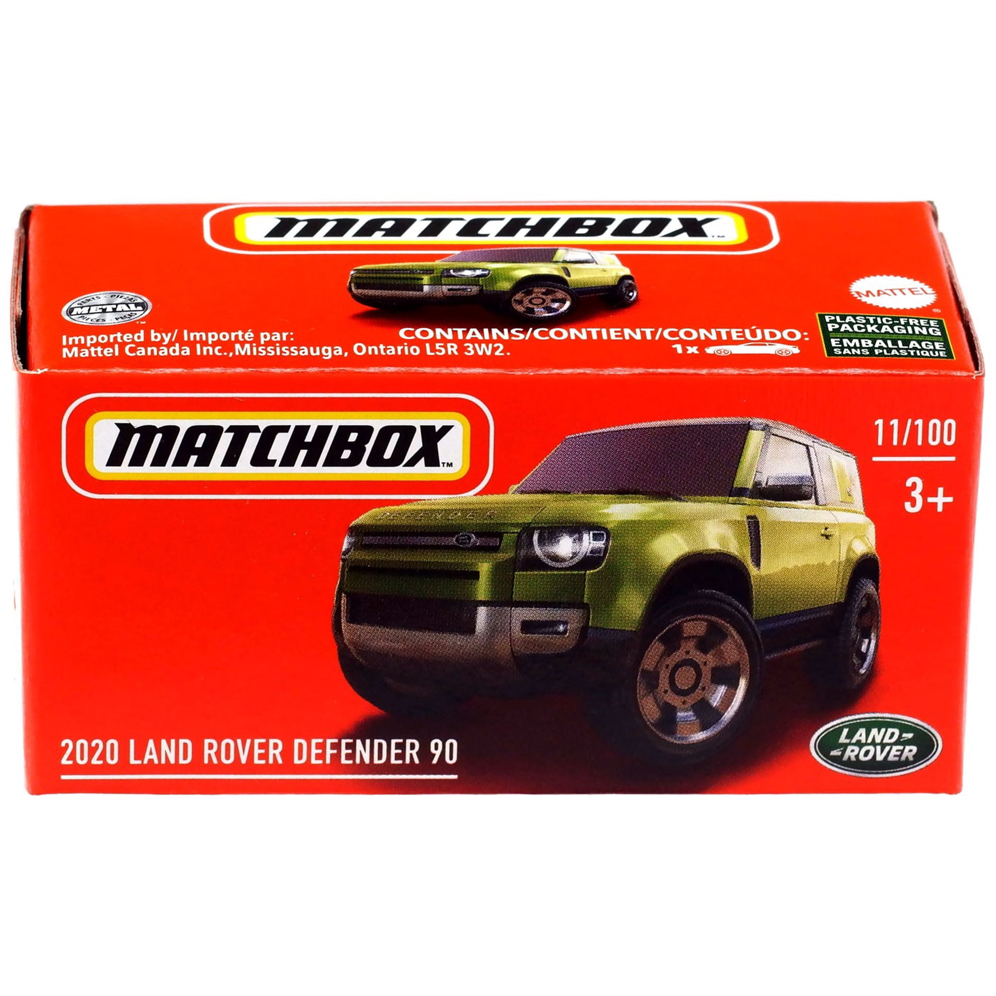 Matchbox Drive Your Adventure 2020 Land Rover Defender 90 Diecast Car
