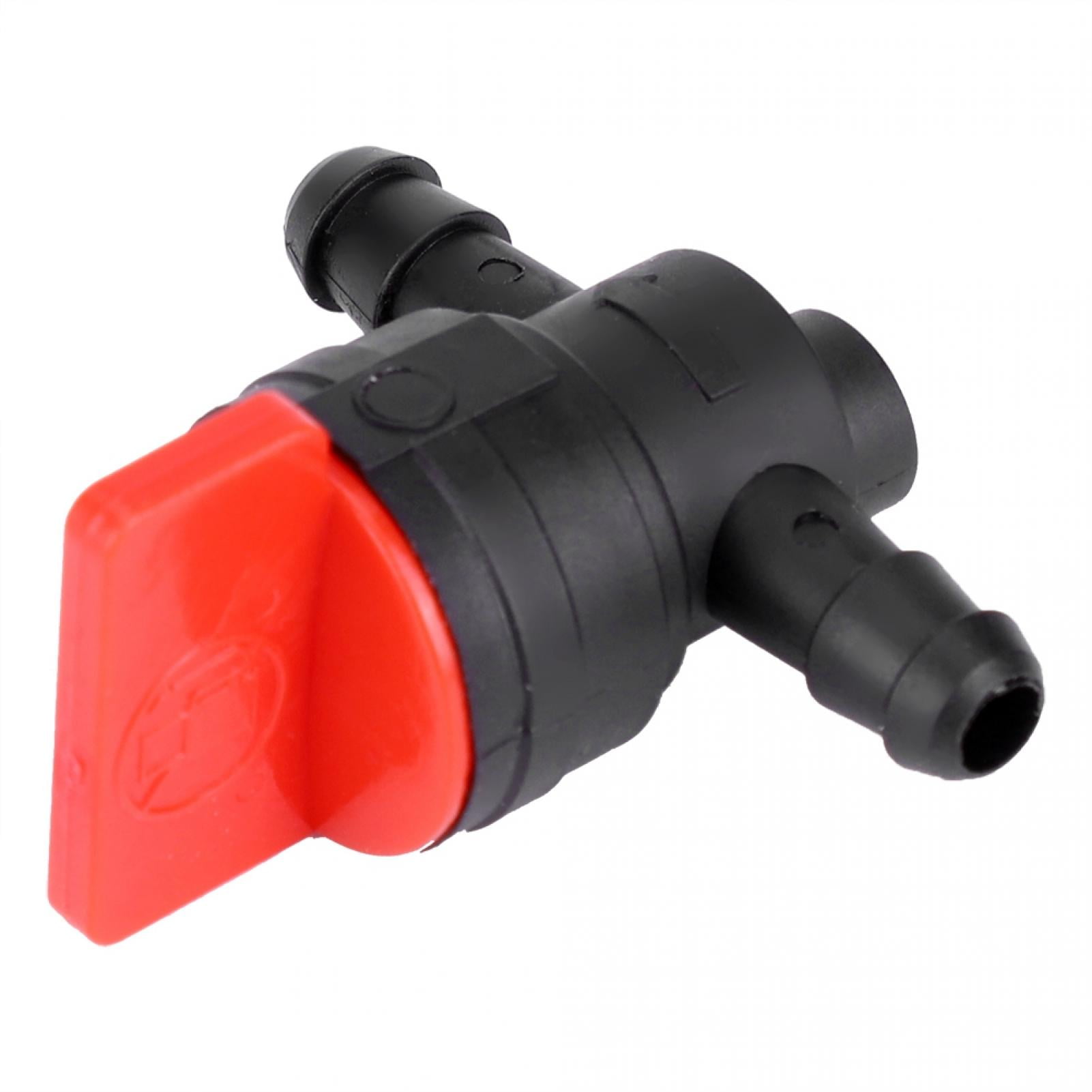 ANGGREK Fuel Cut Off Valve, Plastic 1/4" Fuel Gas Tank Shut Off Valve