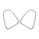 thumbnail image 3 of 2PCS Taillight Trim Ring Left Right Stylish 51132752243 Tail Lamp Frame Ring for R56 R57 R58 R59, 3 of 9