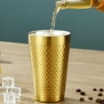 thumbnail image 4 of 175ml/300ml Beer Cup Wear-Resistant Double-Wall Beverage Mug for Bars, 4 of 7