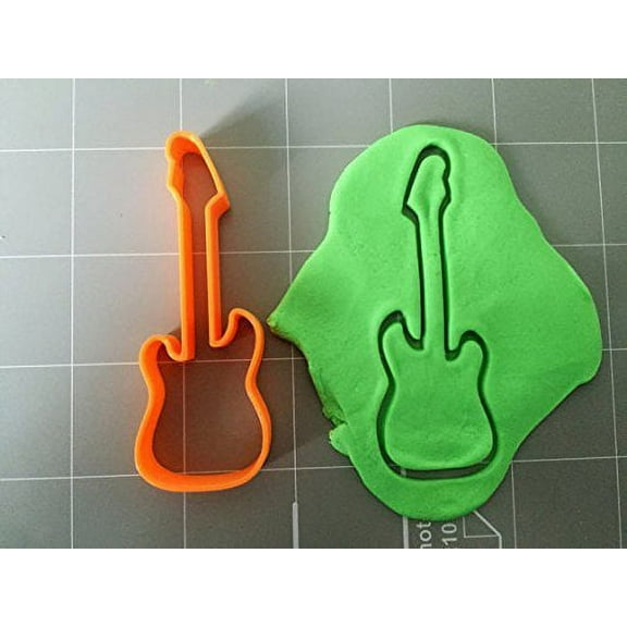 Guitar Cookie Cutter- Fast Shipping - Sharp Edges - Exceptional Quality