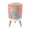 Color 1, variant on Small Trash Can with Lid Scenic Beach Pathway Overlooking Azure Ocean Palm Trees 1.8 Gallon Dog Proof Trash Can Round Garbage Can Waste Bin Wastebasket for Bathroom Bedroom Living Room