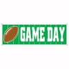 1 FOOTBALL Tailgate Super Bowl Party Decoration GAME DAY Sign Banner 60" x 21"