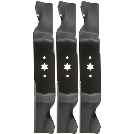 CUB CADET 942-0677B 18.5" High Lift Blades 3-Pack GT1054 GT1554 RZT54 54" Decks