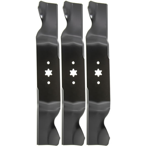 CUB CADET 942-0677B 18.5" High Lift Blades 3-Pack GT1054 GT1554 RZT54 54" Decks
