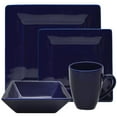 thumbnail image 1 of Service de vaisselle carrée 16 pièces Nova - Cobalt, 1 of 2
