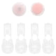 thumbnail image 5 of Elastic Shoelace Buckle with Double Hole Design, No Tie Cord Lock for Secure Fit, Easy to Use Shoe Lace Fixator for Independent Wear, Pink with Spring, 5 of 5