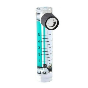 0.1-5LPM 1L Oxygen Flow Meter Flowmeter With Control Valve For Oxygen Air Gas ,Quality Material