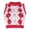 Watermelon Red, variant on Unir Womens Sleeveless Sweater Vest Classic V Neck Argyle Plaid Knit Cropped Tank Basic Preppy Everyday Layering Top S-M-L 1 Piece