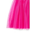 thumbnail image 3 of Wonder Nation Girls Mesh Tutu Dress with Short Sleeves, Sizes 4-18 & Plus, 3 of 3