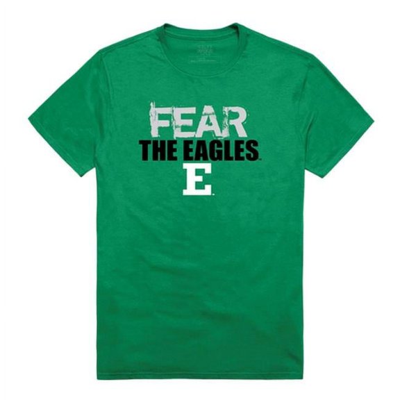 W Republic 518-295-G77-05 Eastern Michigan University Men Fear T-Shirt, Kelly - 2XL